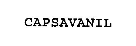  CAPSAVANIL