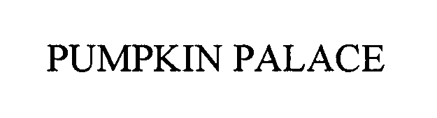 Trademark Logo PUMPKIN PALACE