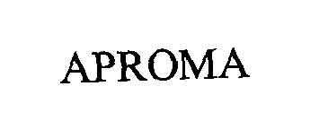 Trademark Logo APROMA