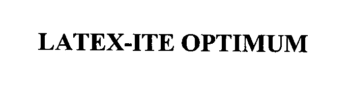  LATEX-ITE OPTIMUM