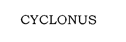 Trademark Logo CYCLONUS