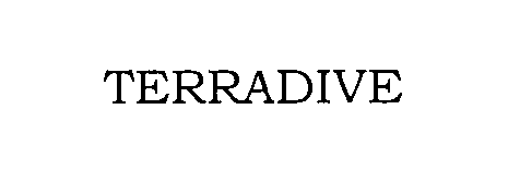 Trademark Logo TERRADIVE