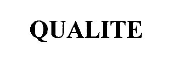 Trademark Logo QUALITE