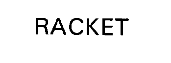 Trademark Logo RACKET