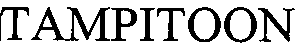 Trademark Logo TAMPITOON