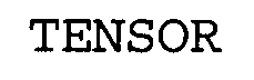 Trademark Logo TENSOR