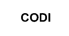Trademark Logo CODI