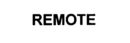 Trademark Logo REMOTE