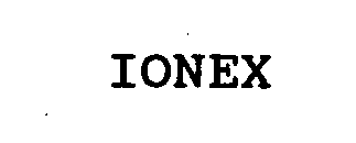 Trademark Logo IONEX