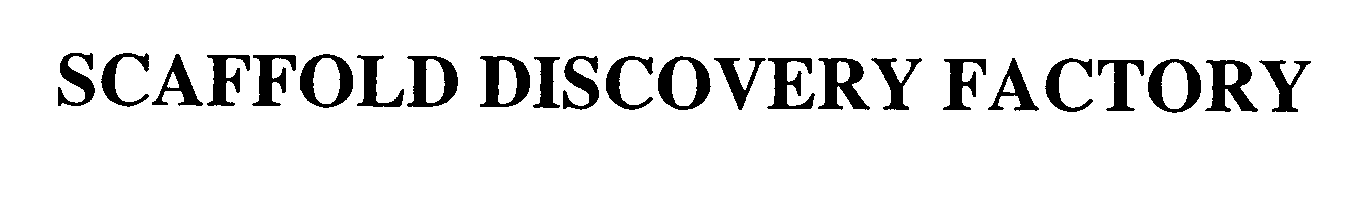 Trademark Logo SCAFFOLD DISCOVERY FACTORY