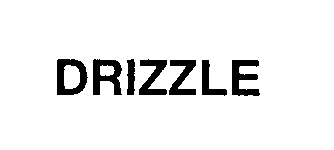 Trademark Logo DRIZZLE