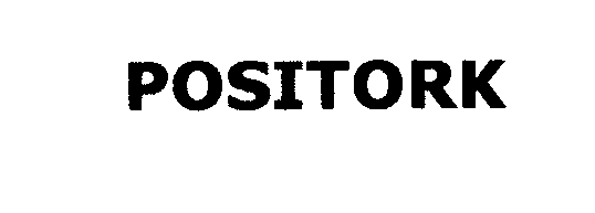 Trademark Logo POSITORK