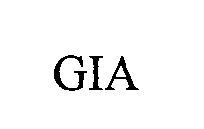 Trademark Logo GIA