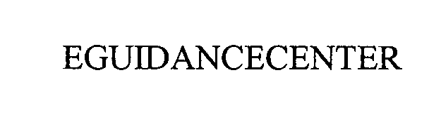 Trademark Logo EGUIDANCECENTER