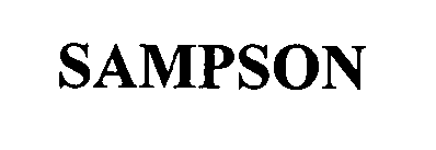 Trademark Logo SAMPSON