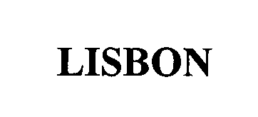 Trademark Logo LISBON