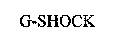 Trademark Logo G-SHOCK