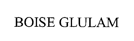 Trademark Logo BOISE GLULAM