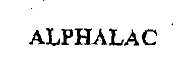 Trademark Logo ALPHALAC