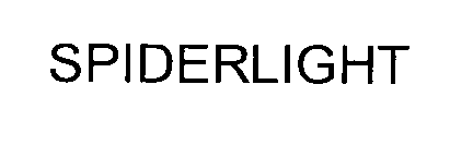 Trademark Logo SPIDERLIGHT