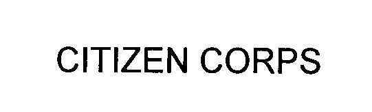 Trademark Logo CITIZEN CORPS