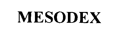 Trademark Logo MESODEX