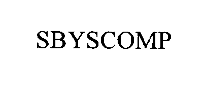 Trademark Logo SBYSCOMP