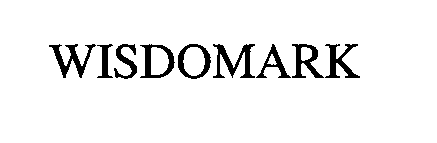 Trademark Logo WISDOMARK