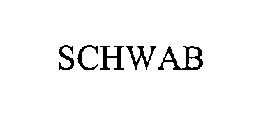 Trademark Logo SCHWAB