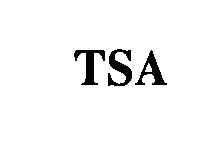 Trademark Logo TSA