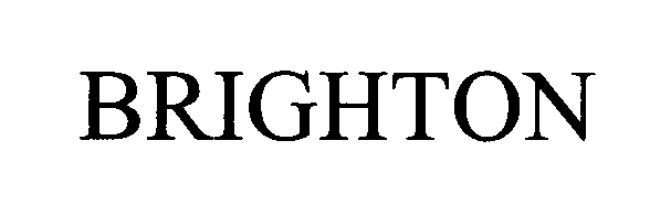 Trademark Logo BRIGHTON