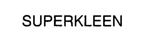 Trademark Logo SUPERKLEEN