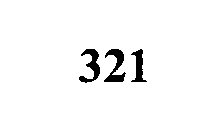 Trademark Logo 321