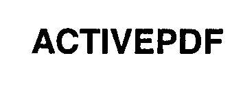 Trademark Logo ACTIVEPDF