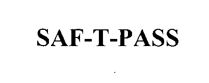  SAF-T-PASS