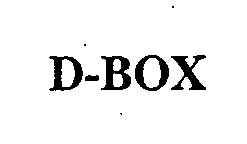 Trademark Logo D-BOX