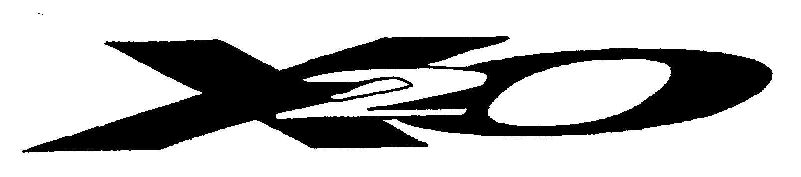 Trademark Logo X2O