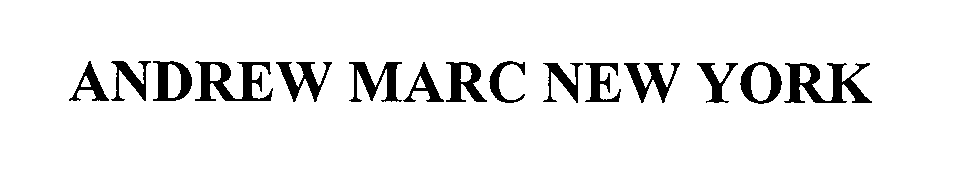 Trademark Logo ANDREW MARC NEW YORK