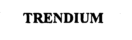 Trademark Logo TRENDIUM