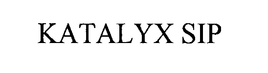 Trademark Logo KATALYX SIP