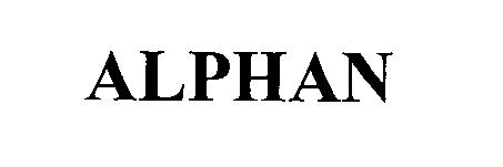Trademark Logo ALPHAN