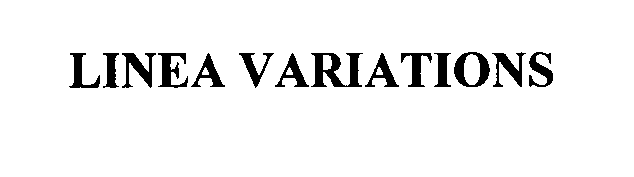 Trademark Logo LINEA VARIATIONS