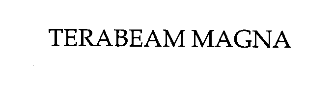 Trademark Logo TERABEAM MAGNA
