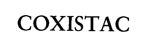 Trademark Logo COXISTAC