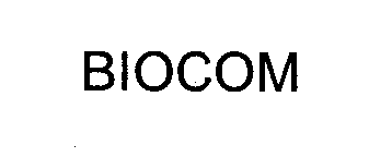 Trademark Logo BIOCOM