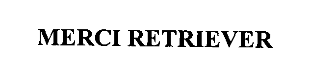 Trademark Logo MERCI RETRIEVER