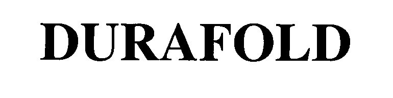 Trademark Logo DURAFOLD