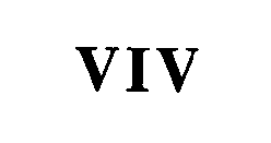 Trademark Logo VIV