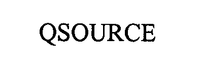 Trademark Logo QSOURCE