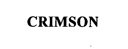 Trademark Logo CRIMSON